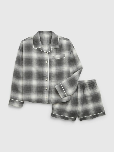 GAP Детска карирана пижама GAP