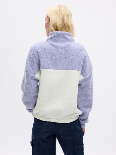 GAP Плюшен суитшърт с лого GAP
