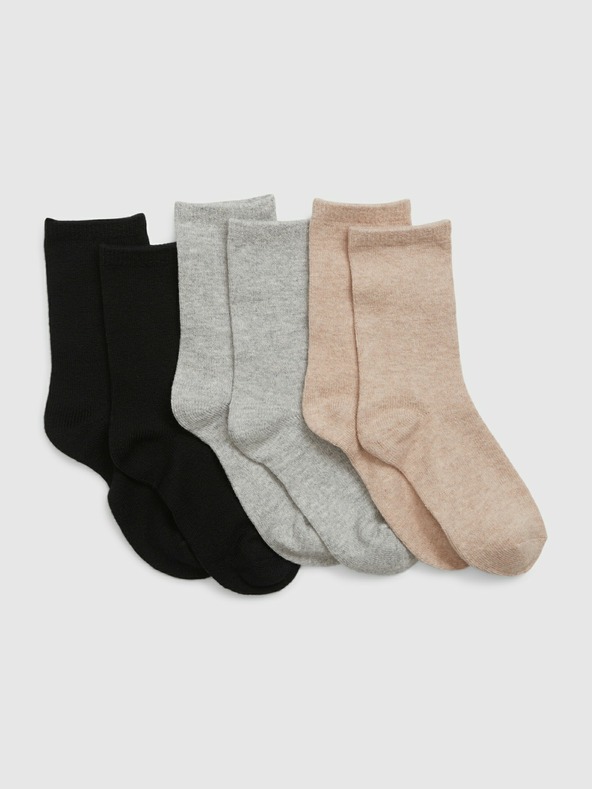GAP Детски чорапи CashSoft, 3 броя GAP