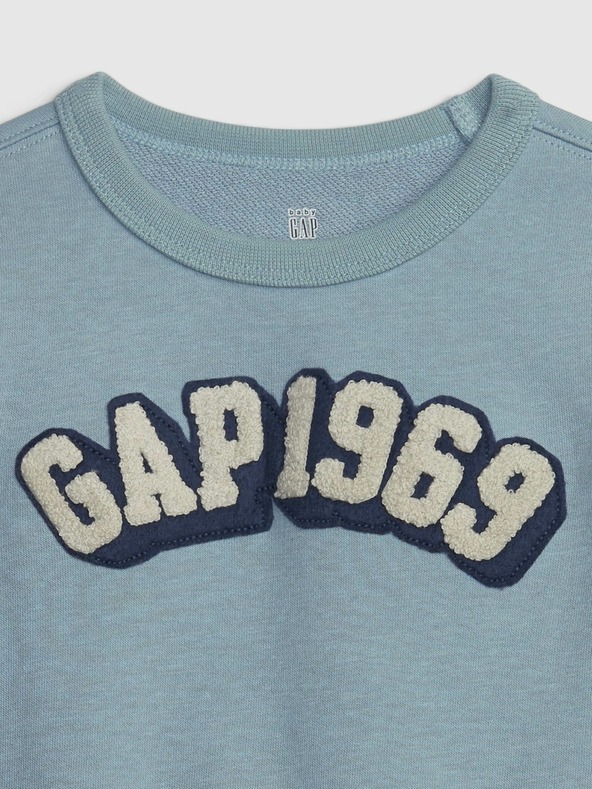 GAP Бебешки суитшърт Gap 1969 GAP