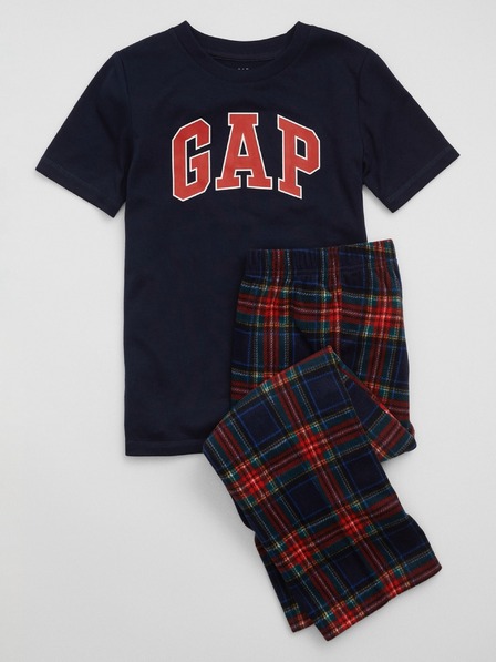 GAP Детска пижама с лого GAP