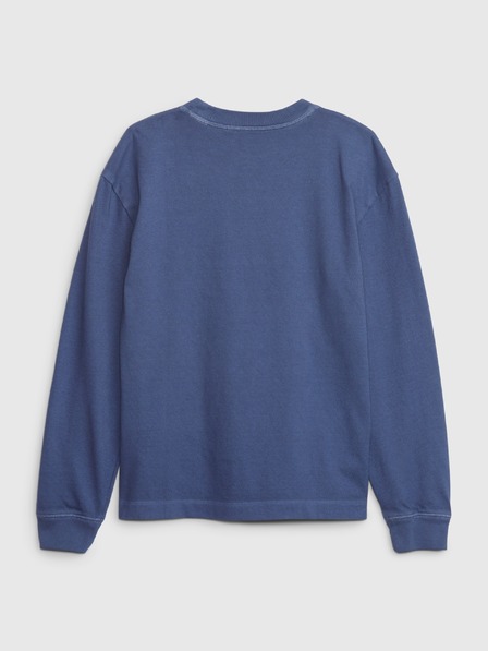 GAP Детска памучна тениска с висока плътност GAP