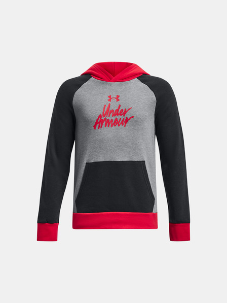 Under Armour Суитшърт за момчета Under Armour UA Rival Fleece Script CB HD