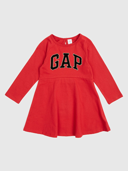 GAP Бебешка рокля с логото на GAP
