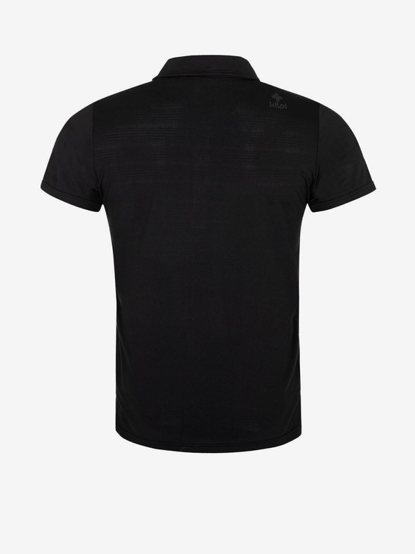 Kilpi Черна мъжка спортна поло риза Kilpi GIVRY
