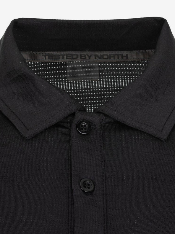 Kilpi Черна мъжка спортна поло риза Kilpi GIVRY