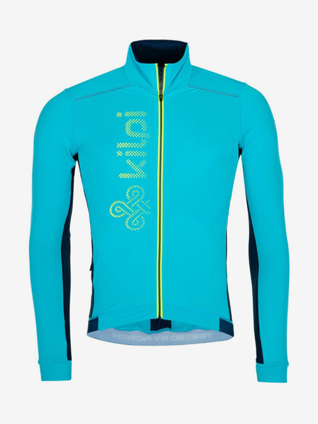 Kilpi Тюркоазена мъжка колоездачна фланелка Kilpi CAMPOS