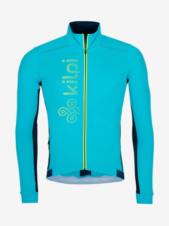 Kilpi Тюркоазена мъжка колоездачна фланелка Kilpi CAMPOS