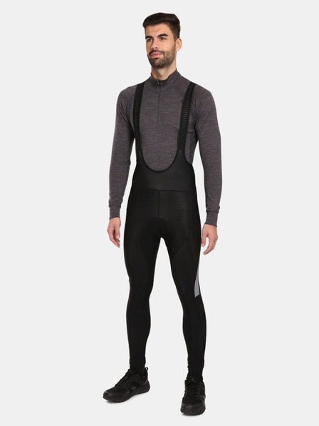 Kilpi Черни мъжки колоездачни панталони Kilpi VALLEY