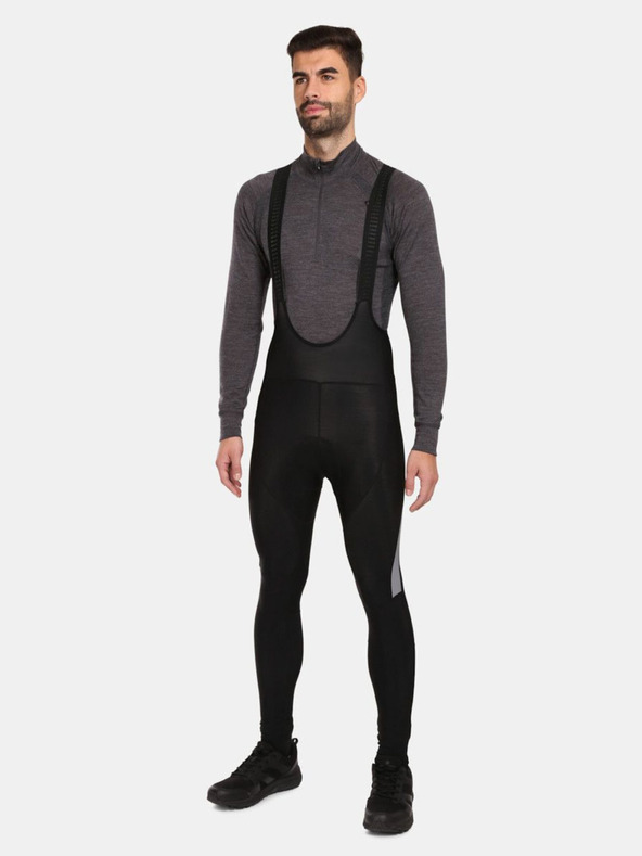 Kilpi Черни мъжки колоездачни панталони Kilpi VALLEY