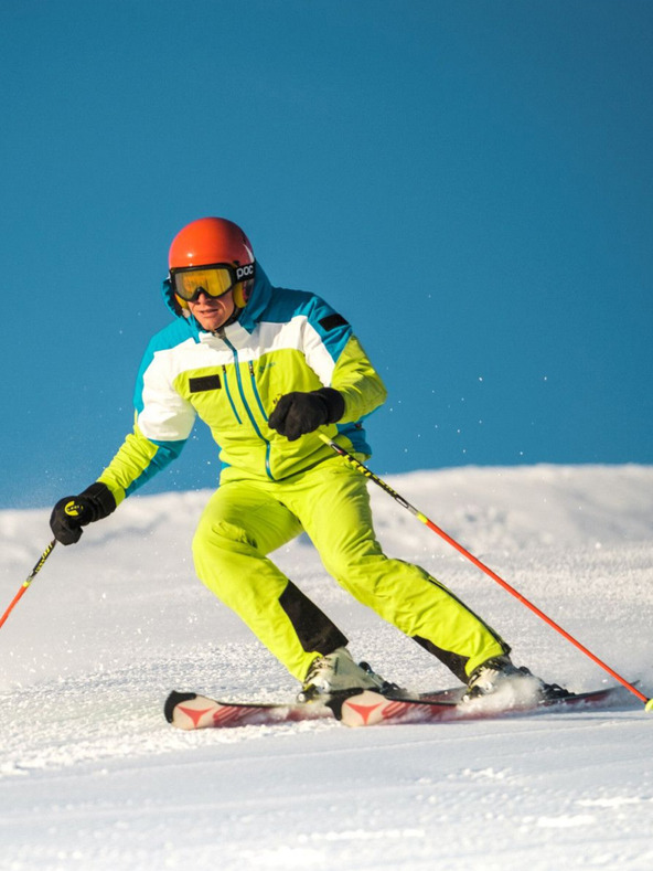 Kilpi Неоново зелен мъжки ски панталон Kilpi RAVEL