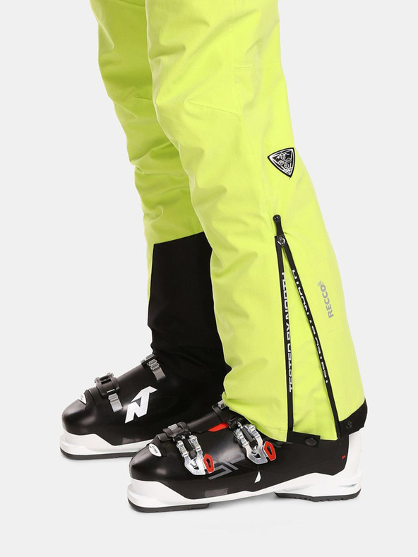 Kilpi Неоново зелен мъжки ски панталон Kilpi RAVEL