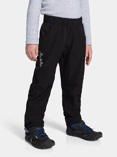 Kilpi Черни детски панталони Kilpi KARIDO