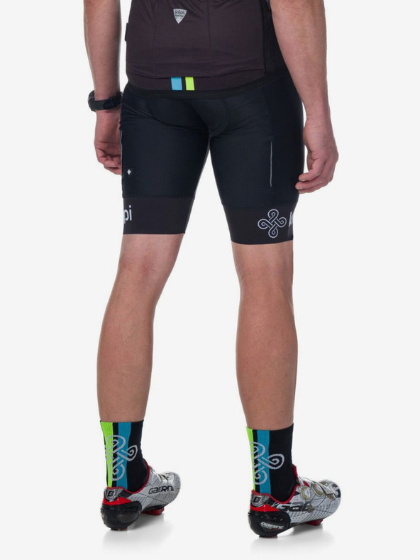 Kilpi Черни мъжки шорти за колоездене Kilpi MURIA