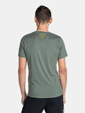 Kilpi Зелена мъжка спортна тениска с щампа Kilpi LISMAIN