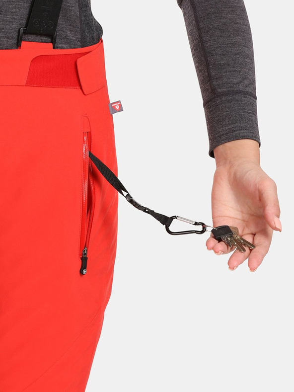 Kilpi Червен дамски ски панталон Kilpi RAVEL