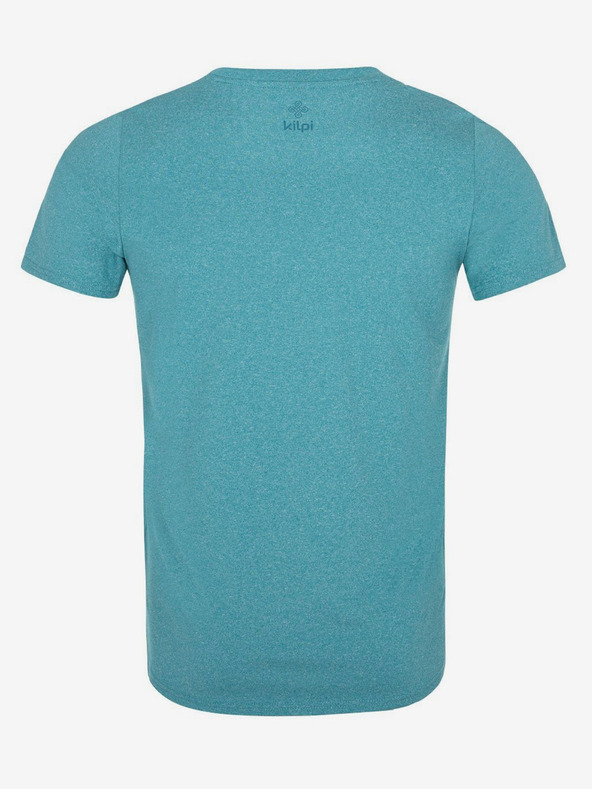 Kilpi Тюркоазена мъжка тениска с щампа Kilpi LISMAIN