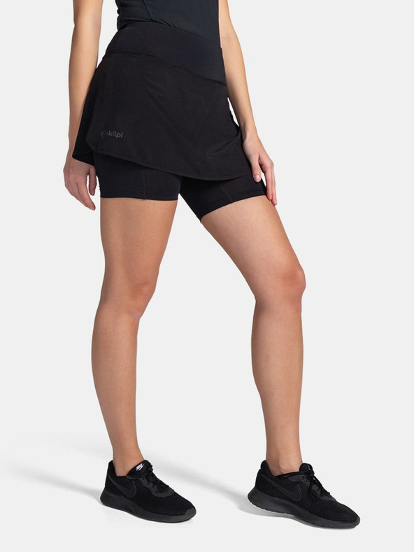 Kilpi Черна спортна пола за жени Kilpi Titicaca