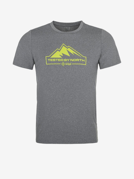 Kilpi Сива мъжка тениска с щампа Kilpi LISMAIN