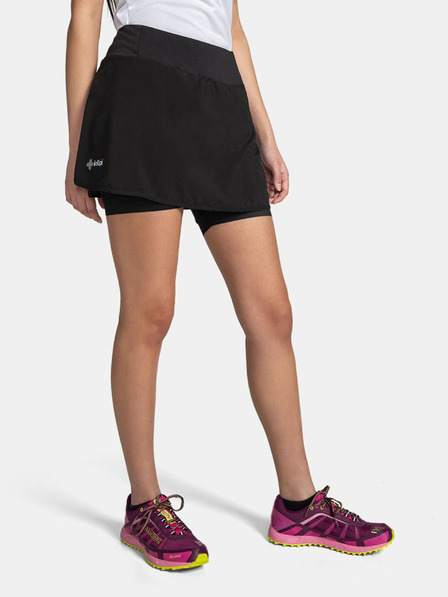 Kilpi Черна дамска пола за колоездене Kilpi JOLA