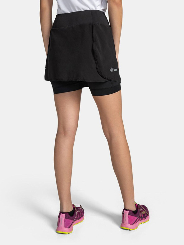 Kilpi Черна дамска пола за колоездене Kilpi JOLA