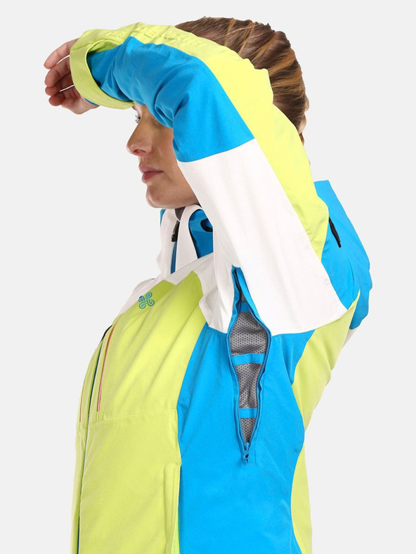 Kilpi Светлозелено дамско ски яке Kilpi DEXEN