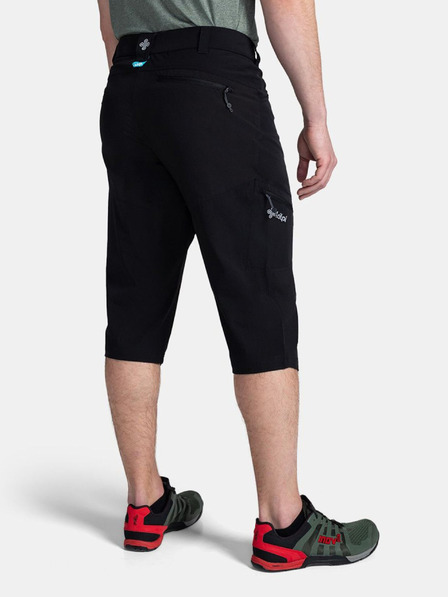 Kilpi Черни мъжки три-четвърти панталони Kilpi OTARA