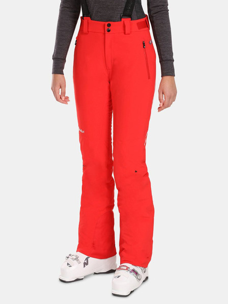 Kilpi Червен дамски ски панталон Kilpi DAMPEZZO-W