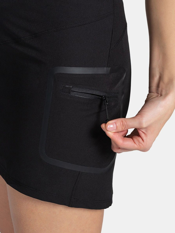 Kilpi Черна дамска спортна пола Kilpi ANA