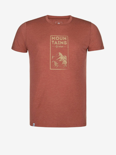 Kilpi Кафява мъжка спортна тениска Kilpi GAROVE