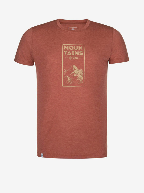 Kilpi Кафява мъжка спортна тениска Kilpi GAROVE