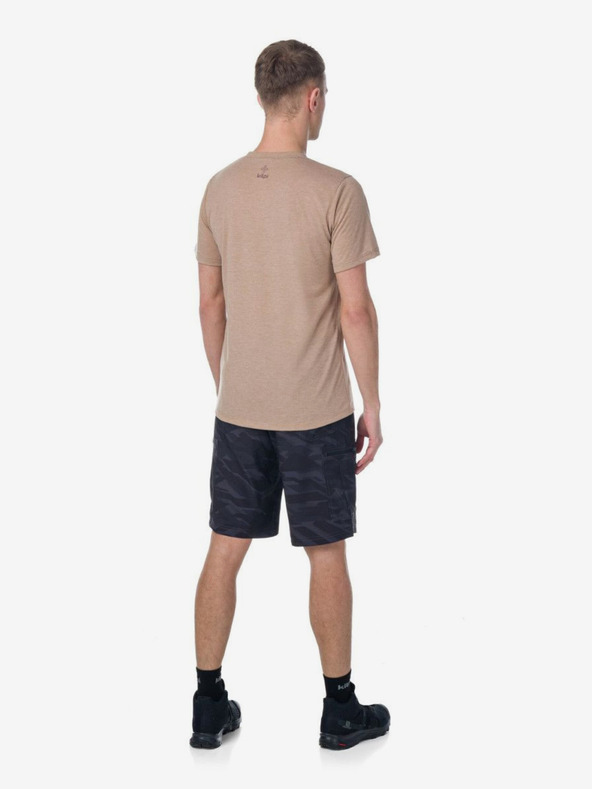 Kilpi Мъжка бежова тениска Kilpi GAROVE-M