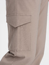Ombre Clothing Бежов мъжки карго панталон Ombre Clothing