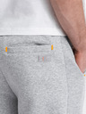 Ombre Clothing Светлосиво мъжко долнище Ombre Clothing
