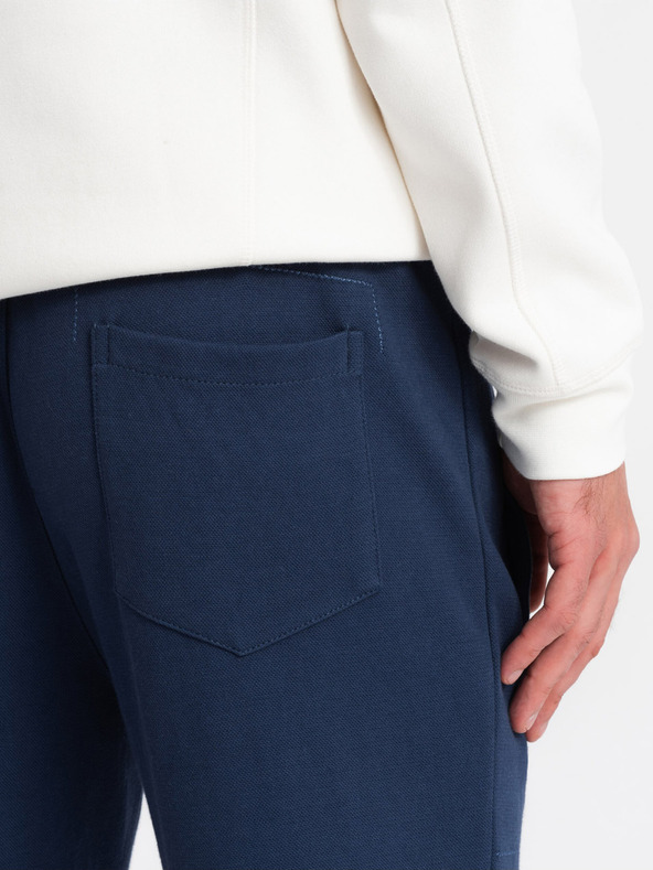 Ombre Clothing Тъмно синьо мъжко долнище  Ombre Clothing CARROT