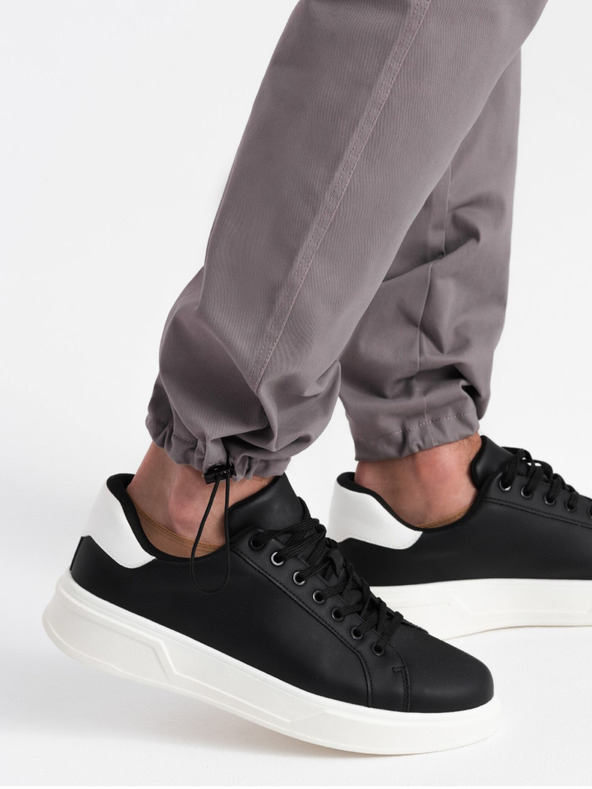 Ombre Clothing Сиви мъжки панталони Ombre Облекло