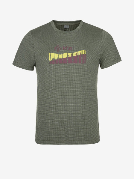 Kilpi Мъжка спортна тениска Kilpi GIACINTO в цвят каки