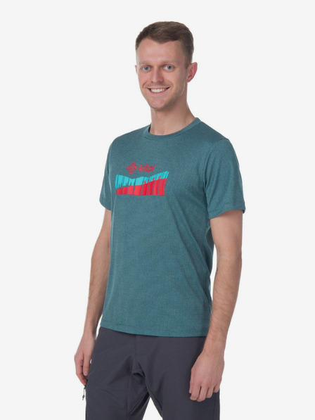 Kilpi Петролна мъжка спортна тениска Kilpi GIACINTO