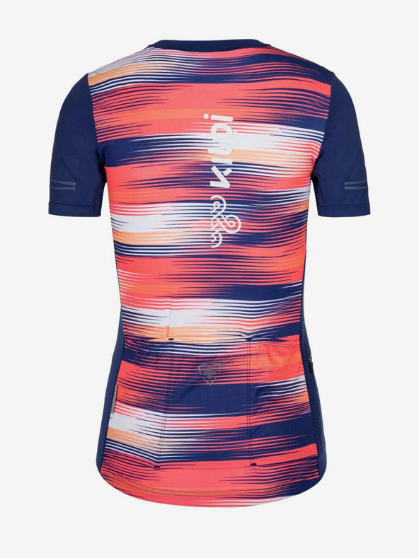 Kilpi Синьо-розова дамска колоездачна фланелка Kilpi MOATE