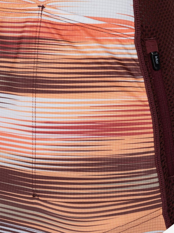 Kilpi Виненооранжева дамска колоездачна фланелка Kilpi MOATE