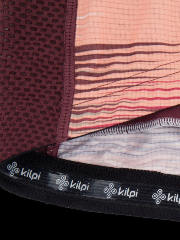 Kilpi Виненооранжева дамска колоездачна фланелка Kilpi MOATE