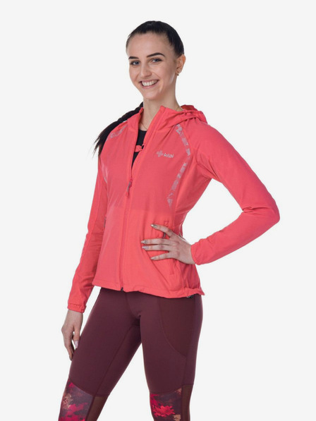 Kilpi Тъмно розово дамско софтшел яке Kilpi NEATRIL