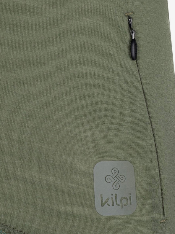 Kilpi Дамска колоездачна фланелка Kilpi MEARIL в цвят каки