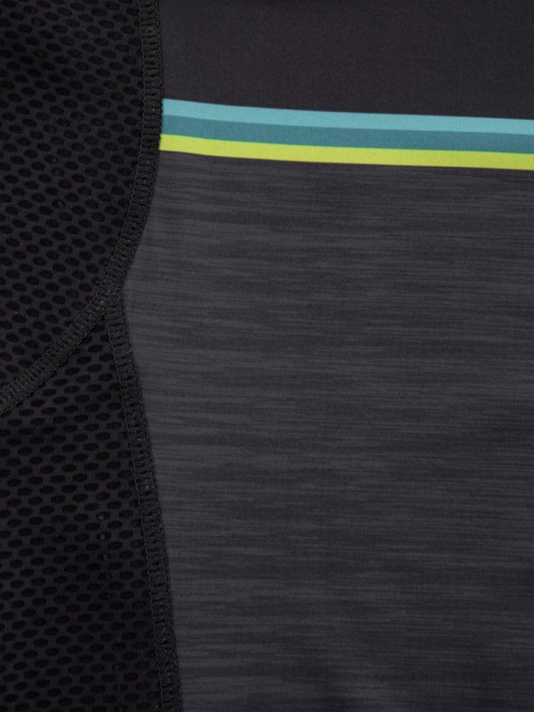 Kilpi Черна мъжка колоездачна фланелка Kilpi Tino-M