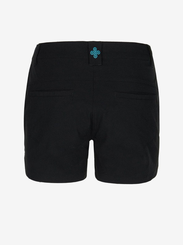 Kilpi Черни дамски къси панталони за открито Kilpi BREE