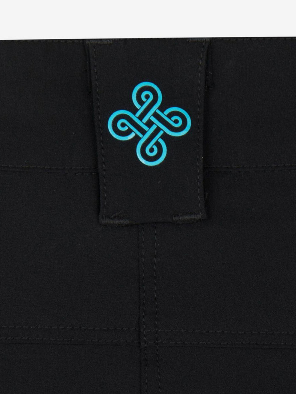 Kilpi Черни дамски къси панталони за открито Kilpi BREE