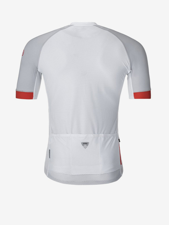 Kilpi Бяла мъжка колоездачна фланелка Kilpi NERITO