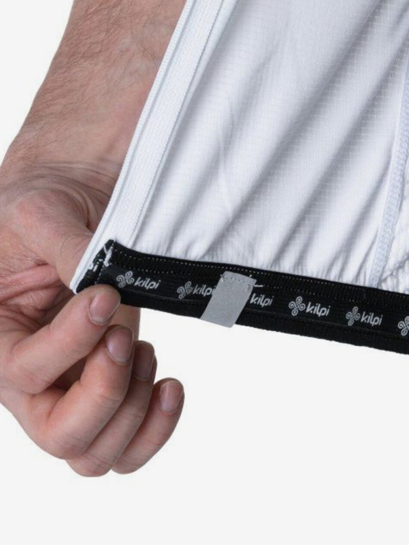 Kilpi Бяла мъжка колоездачна фланелка Kilpi NERITO