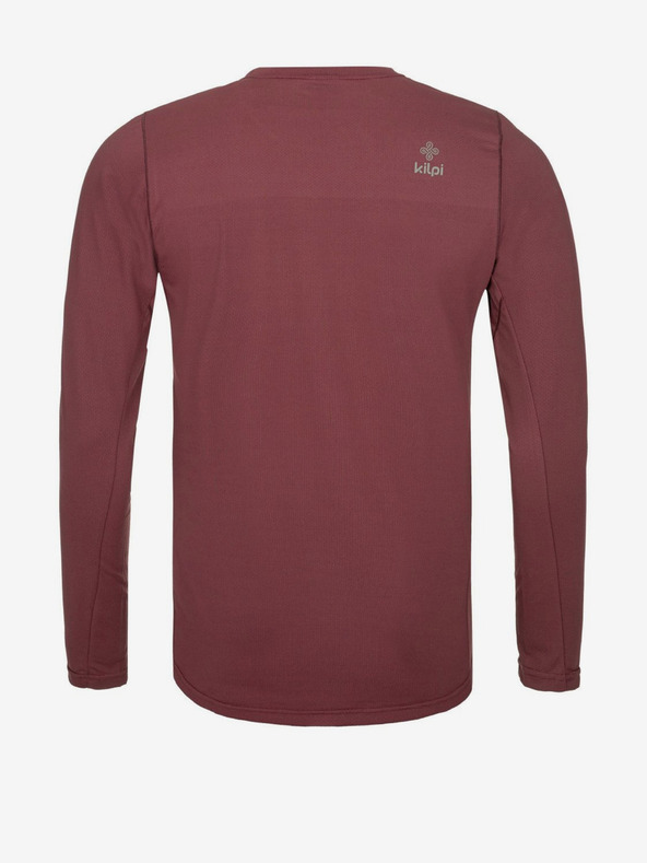 Kilpi Мъжка функционална тениска в цвят бордо Kilpi SPOLETO-M