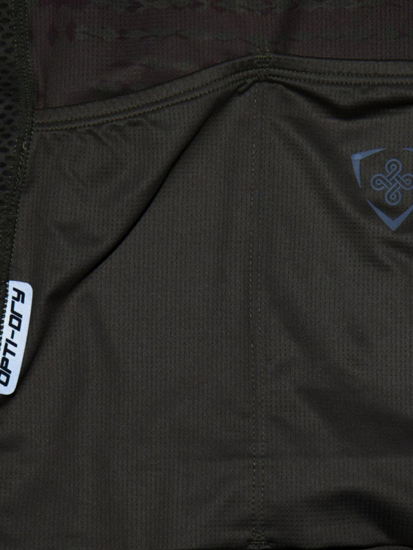 Kilpi Дамска колоездачна тениска Kilpi RITAEL-W в цвят каки и вино